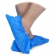 Cobre-sapatos Plástico Azul (100un)